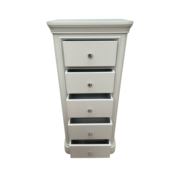 Cambridge 5 Drawer Narrow Tall Chest